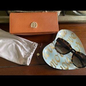 Tory Burch tortoise sunglasses